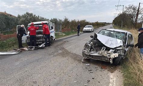 Burhaniye gündem trafik kazası